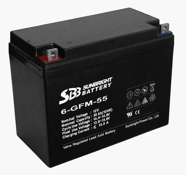 動力電池系統(tǒng) 12V55AH SBB（中國）產(chǎn)品詳解